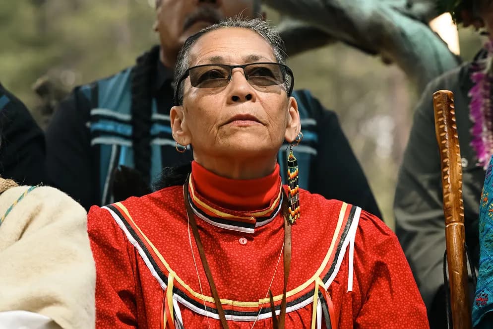 Grandmother Clara Soaring Hawk